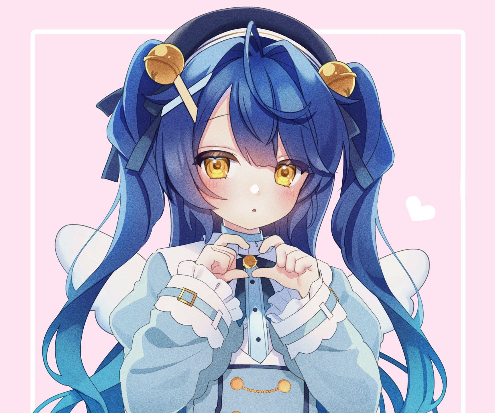 Osu! themed background wallpaper